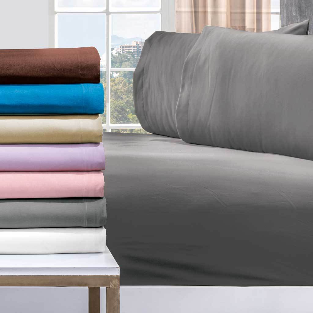 Gray Acuarela Sheet Set